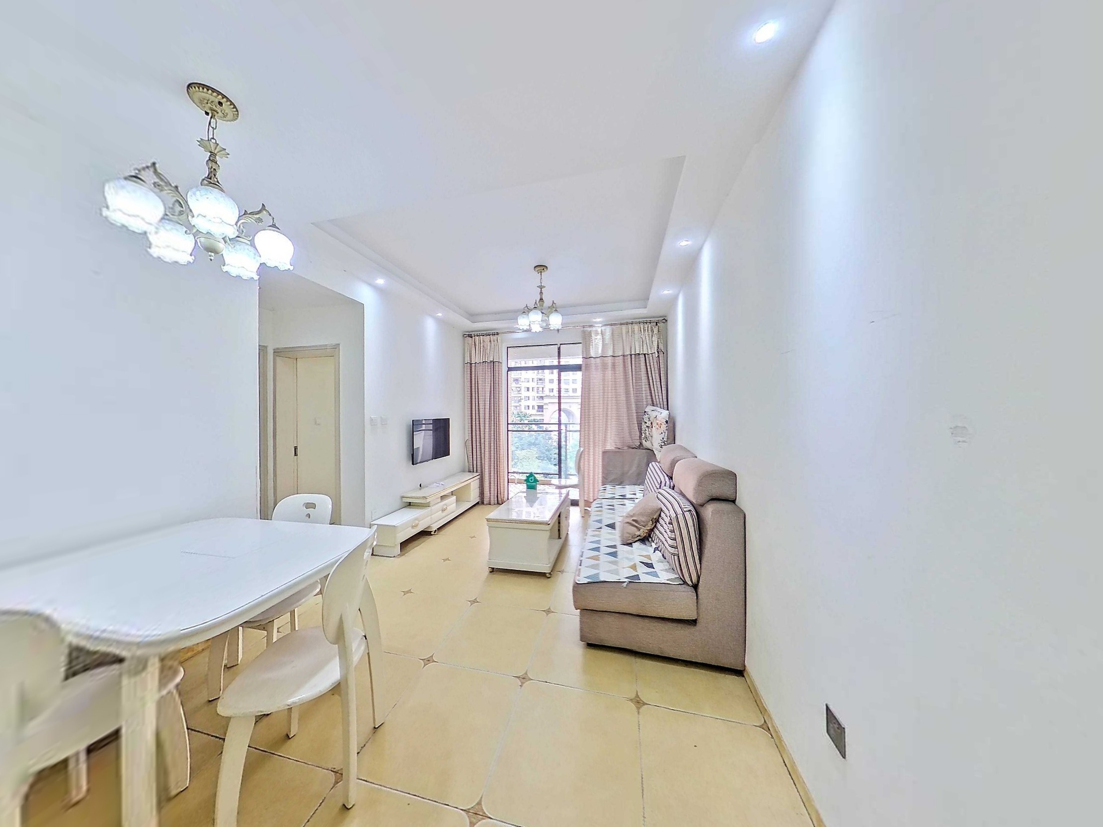 （罗浮广场）恒阳骊都二期 2室2厅1卫 南