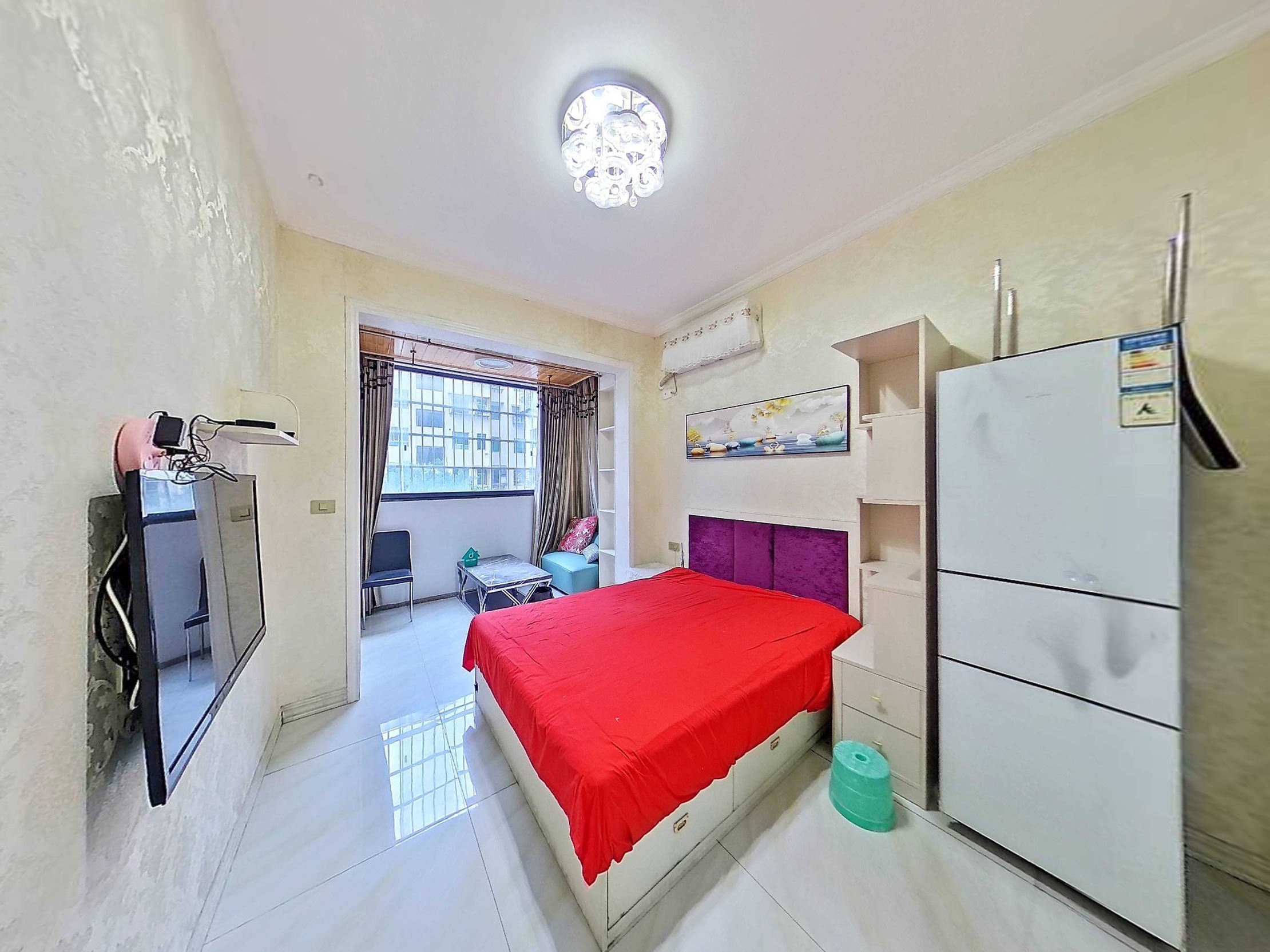 （罗浮广场）万豪一品 1房1厅1卫 东