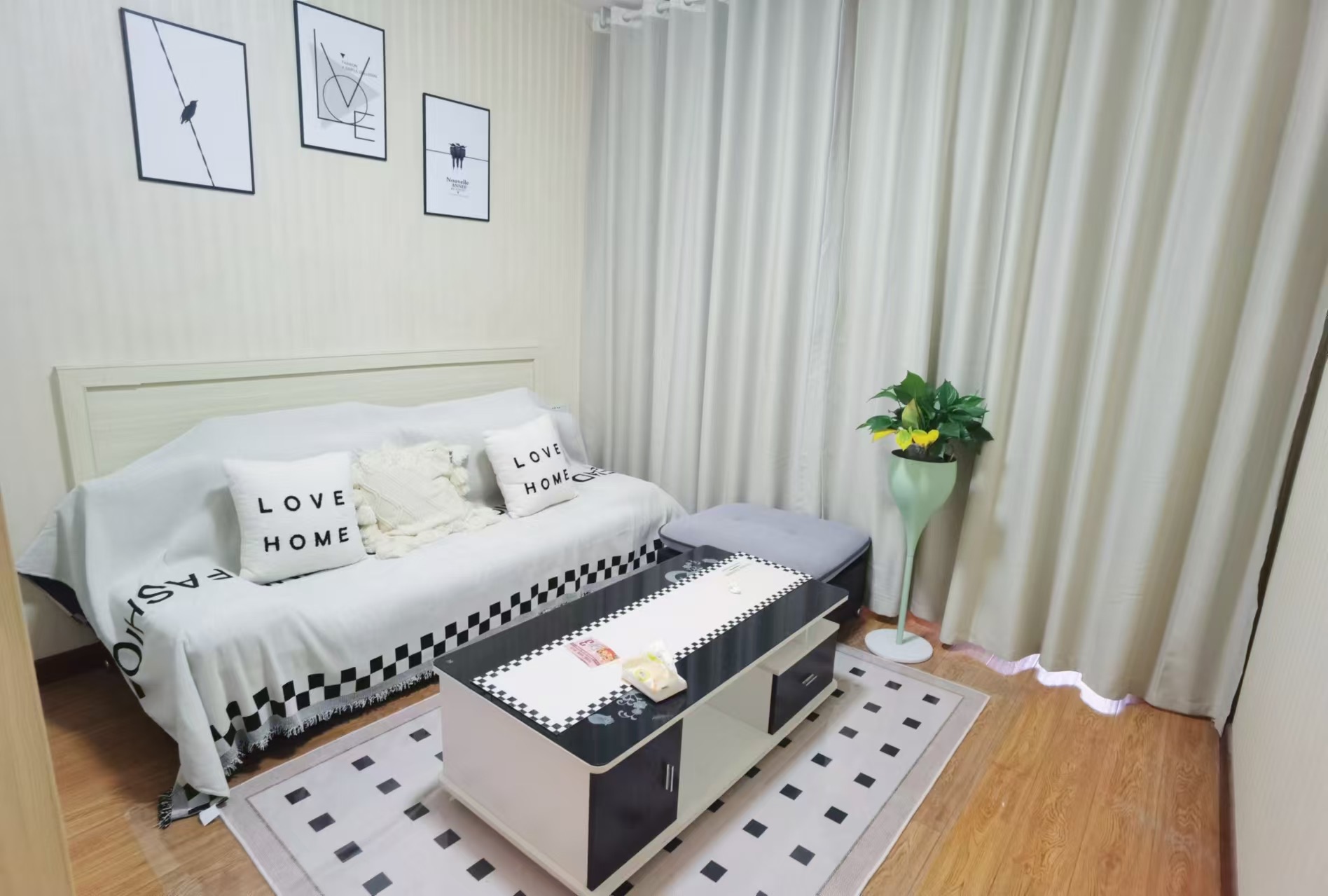 （区政府）中迪国际社区 1室1厅1卫 南