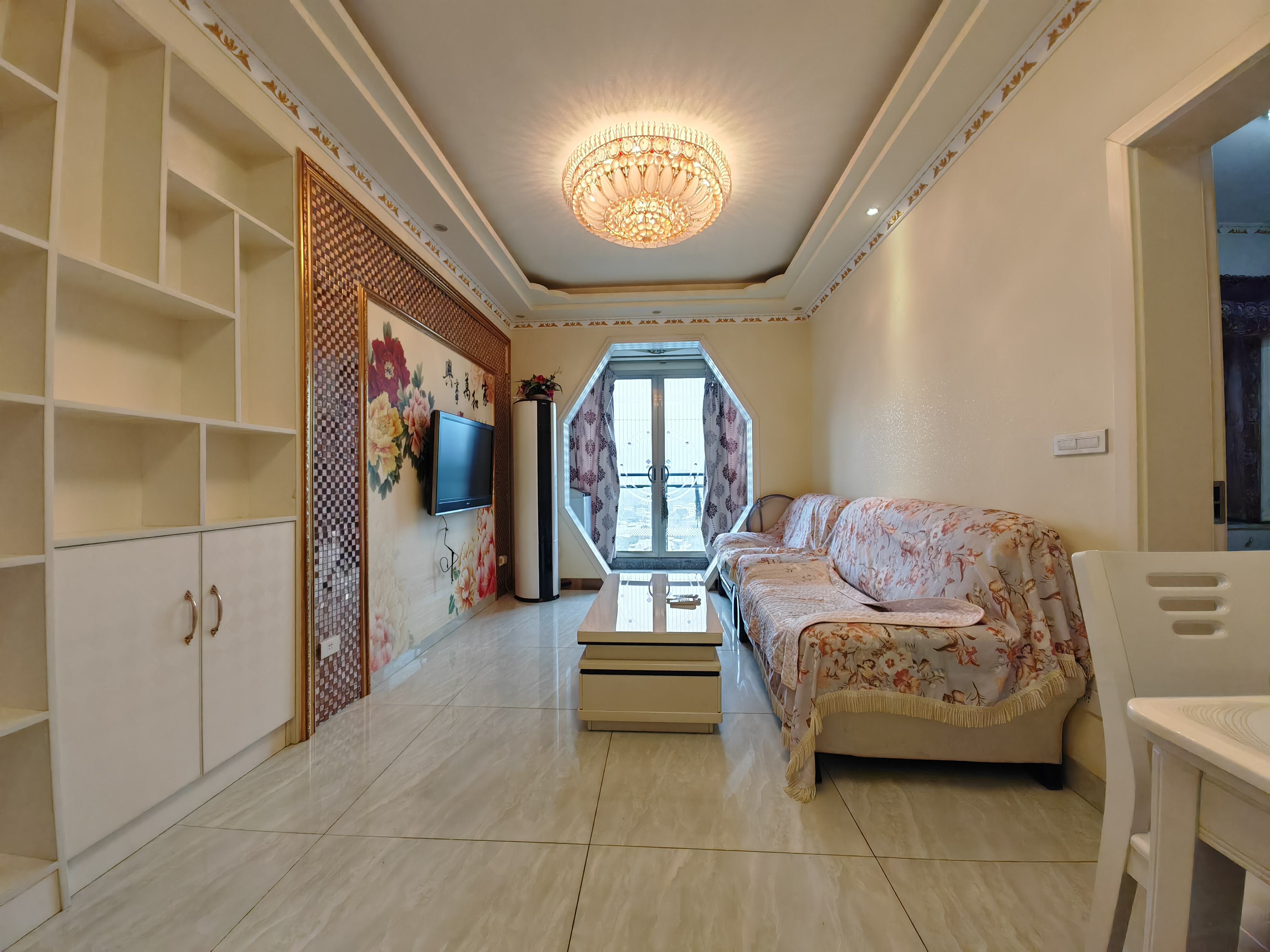 （罗浮广场）恒阳骊都二期 2室2厅1卫 南