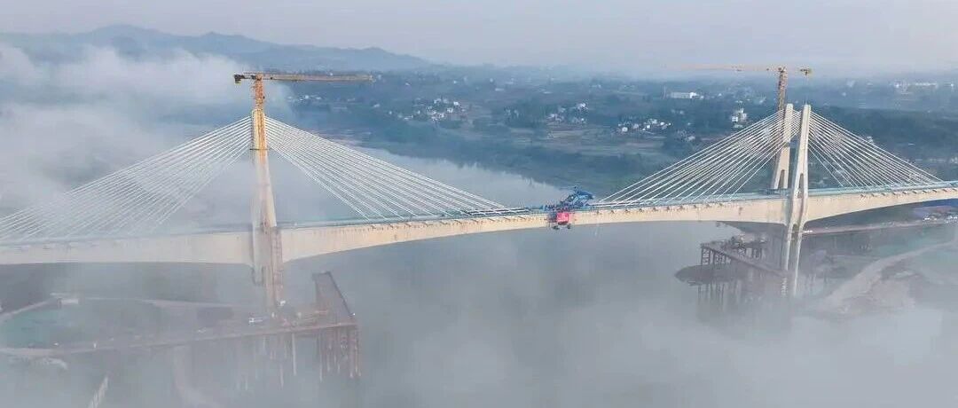央视关注！在达州，这座特大桥顺利合龙！
