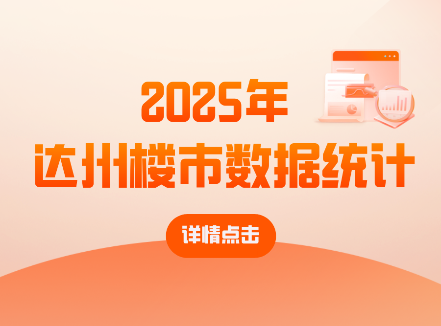 【指数】2025年达州楼市成交统计