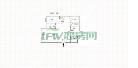城市星座,4房138.0㎡㎡, 58.0万