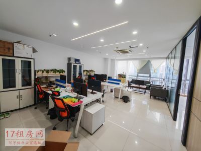 奥盛大厦(17租)朝西北向 精装办公  位于齐鲁软件园