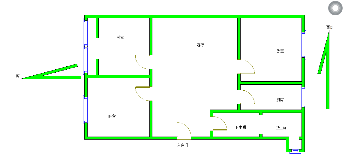 南北通透,次新小区,黄金地段,楼层好,采光很棒,性价比高