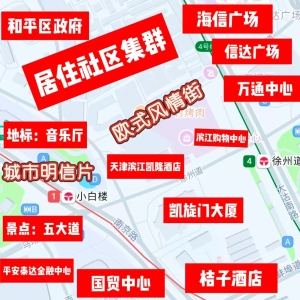 和平区欧式风行街