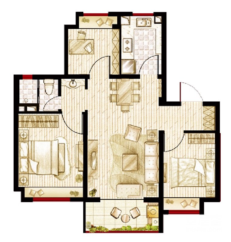 万科金域华庭西区