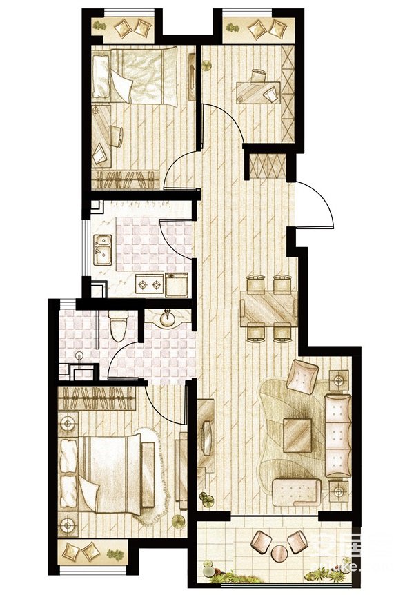 万科金域华庭西区